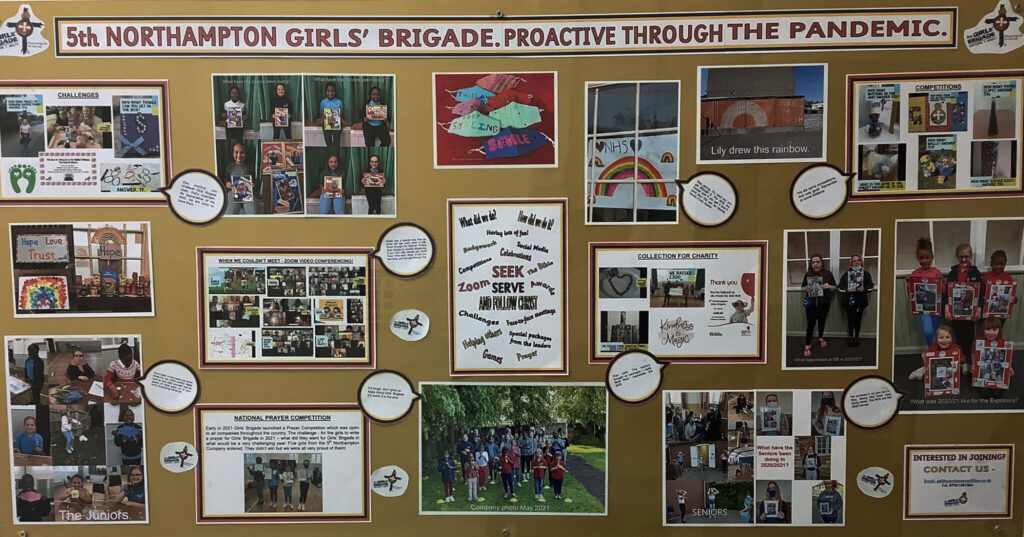 Girls' Brigade Display